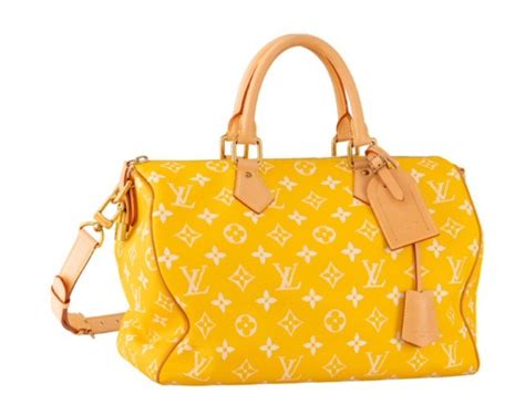 speedy gialla louis vuitton|louis vuitton speedy handbags.